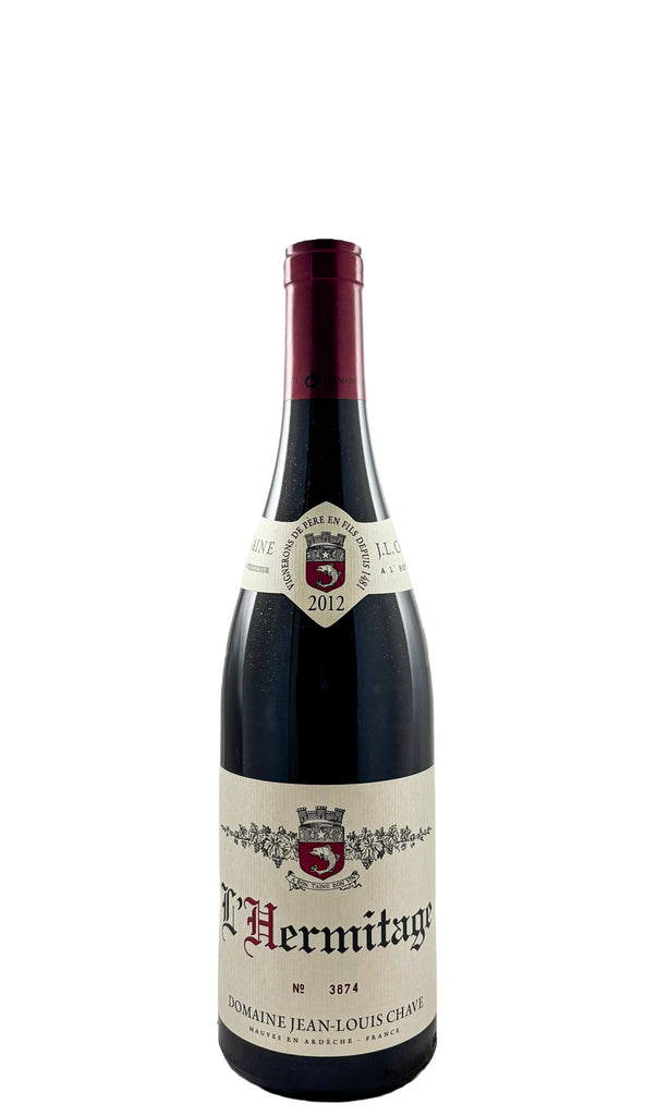 Bottle of Domaine Jean-Louis Chave, Hermitage Rouge, 2012 - Red Wine - Flatiron Wines & Spirits - New York