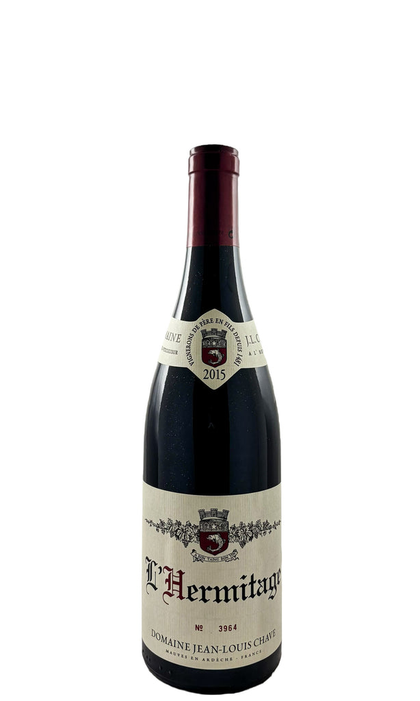 Bottle of Domaine Jean-Louis Chave, Hermitage Rouge, 2015 - Red Wine - Flatiron Wines & Spirits - New York