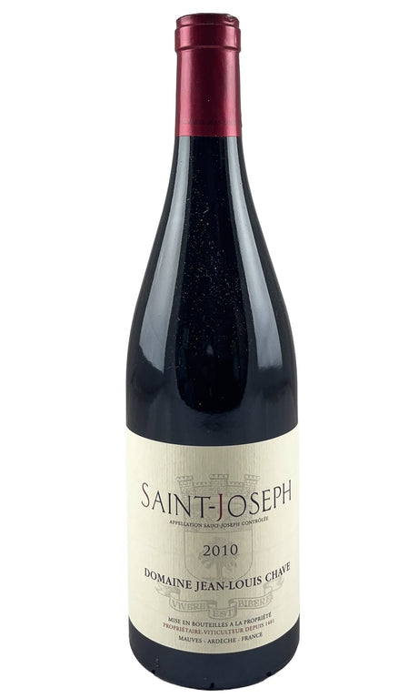 Bottle of Domaine Jean-Louis Chave, Saint-Joseph, 2010 - Red Wine - Flatiron Wines & Spirits - New York