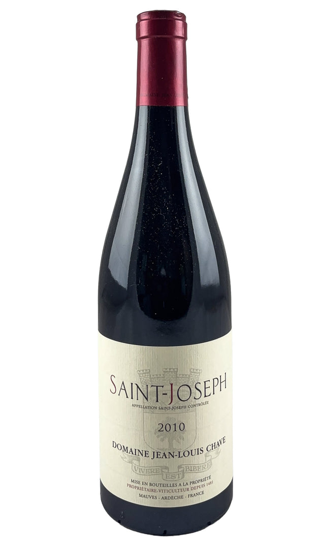 Bottle of Domaine Jean-Louis Chave, Saint-Joseph, 2010 - Red Wine - Flatiron Wines & Spirits - New York