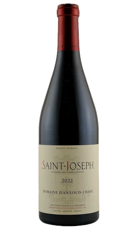 Bottle of Domaine Jean-Louis Chave, Saint-Joseph Rouge, 2022 - Red Wine - Flatiron Wines & Spirits - New York