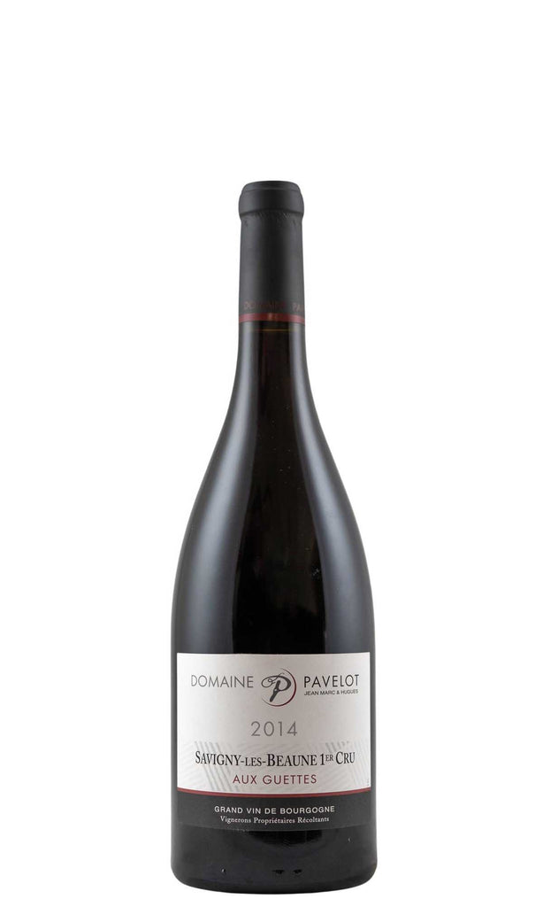 Bottle of Domaine Jean-Marc & Hugues, Pavelot Savigny les Beaune 1er Cru 'Aux Guettes', 2014 - Red Wine - Flatiron Wines & Spirits - New York