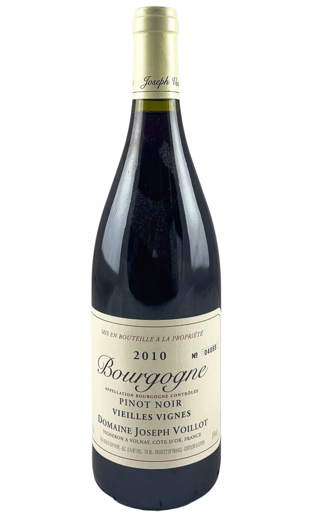 Bottle of Domaine Joseph Voillot, Bourgogne Rouge, 2010 - Red Wine - Flatiron Wines & Spirits - New York