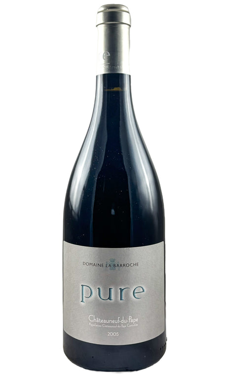 Bottle of Domaine La Barroche, Chateauneuf du Pape PURE, 2005 - Red Wine - Flatiron Wines & Spirits - New York