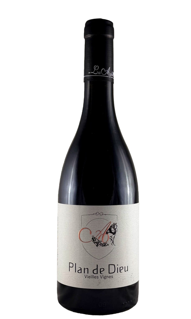 Bottle of Domaine Les Aphillanthes, Cotes du Rhone "Plan de Dieu" Vieilles Vignes, 2019 - Red Wine - Flatiron Wines & Spirits - New York