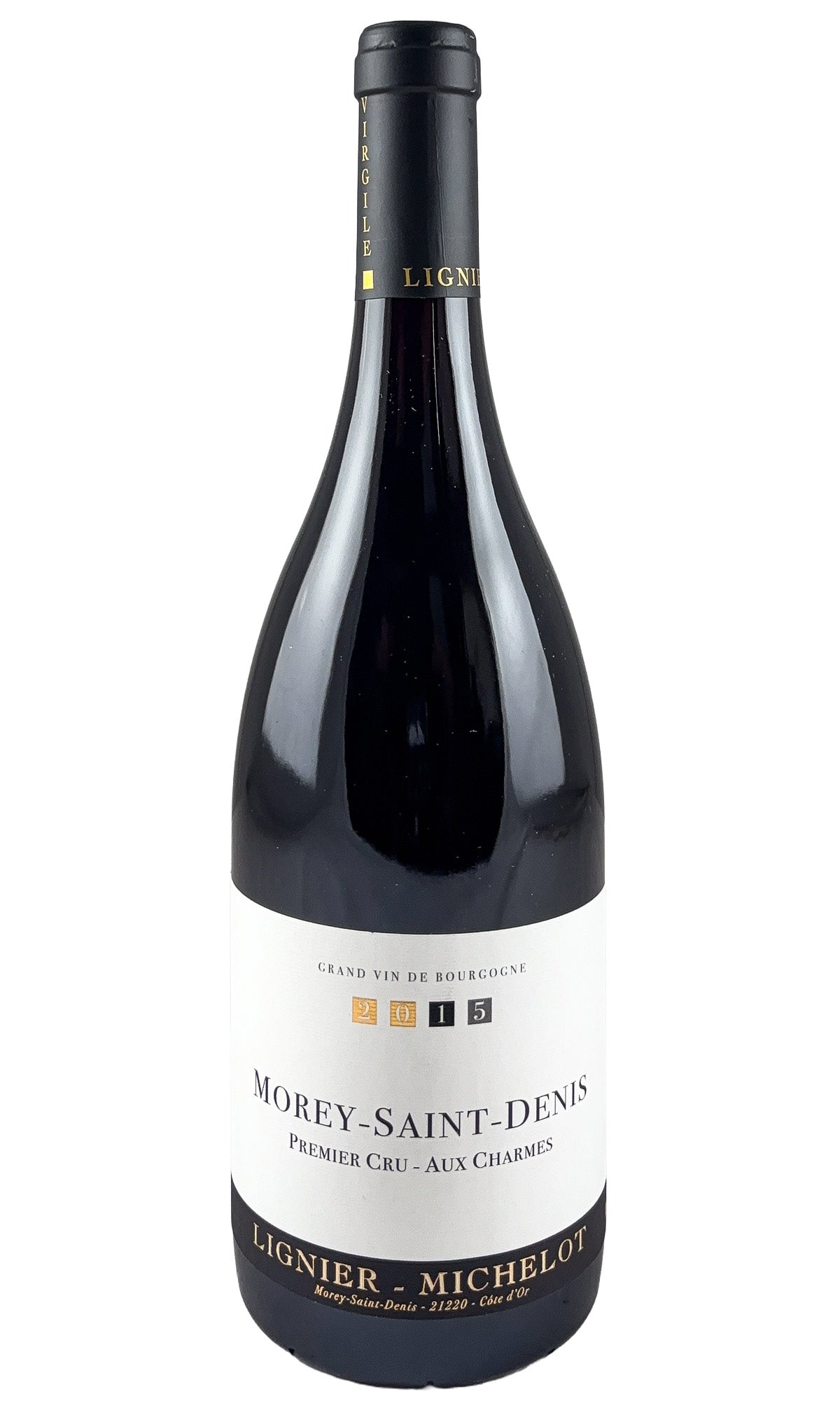 Bottle of Domaine Lignier-Michelot, Morey Saint Denis 1er Cru Les Charmes, 2015 - Red Wine - Flatiron Wines & Spirits - New York