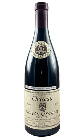 Bottle of Domaine Louis Latour, Corton Grancey Grand Cru, 2020 - Red Wine - Flatiron Wines & Spirits - New York