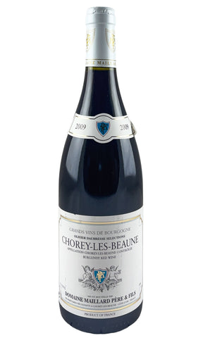 Bottle of Domaine Maillard Pere et Fils, Chorey-les-Beaune, 2009 - Red Wine - Flatiron Wines & Spirits - New York