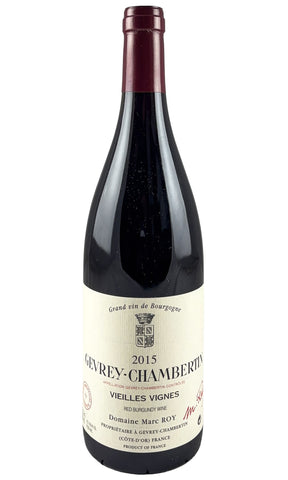 Bottle of Domaine Marc Roy, Gevrey-Chambertin Vieilles Vignes, 2015 - Red Wine - Flatiron Wines & Spirits - New York