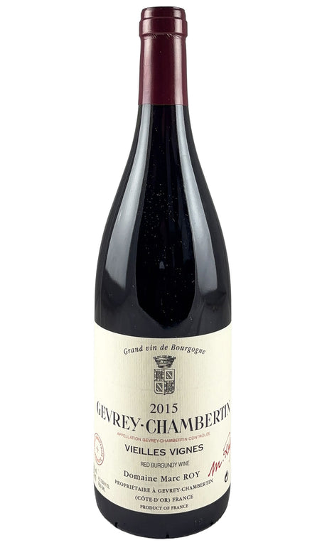 Bottle of Domaine Marc Roy, Gevrey-Chambertin Vieilles Vignes, 2015 - Red Wine - Flatiron Wines & Spirits - New York