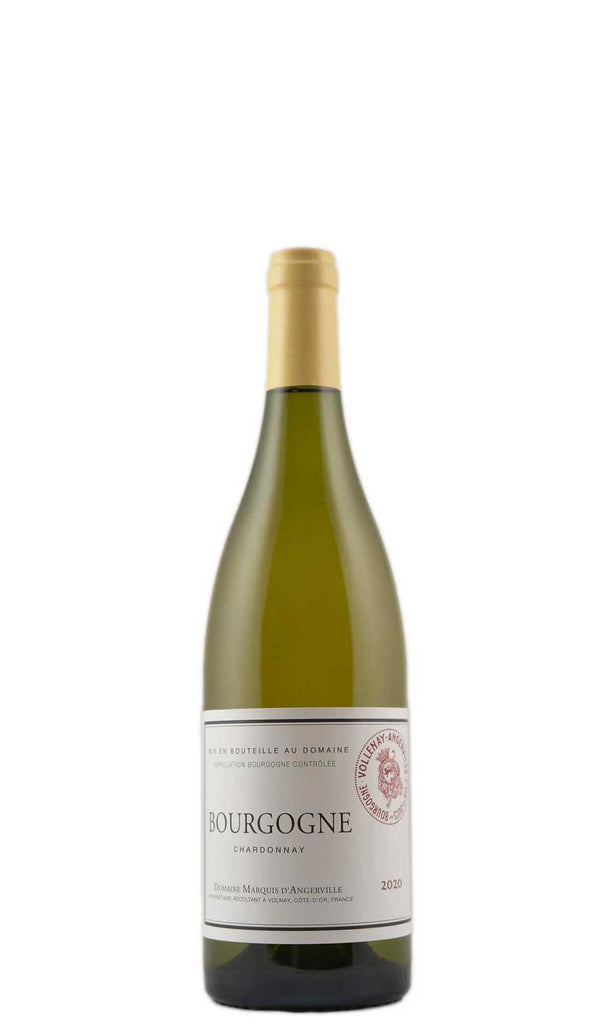 Bottle of Domaine Marquis d'Angerville, Bourgogne Blanc, 2020 - White Wine - Flatiron Wines & Spirits - New York