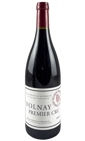 Bottle of Domaine Marquis d'Angerville, Volnay 1er Cru, 2010 - Red Wine - Flatiron Wines & Spirits - New York