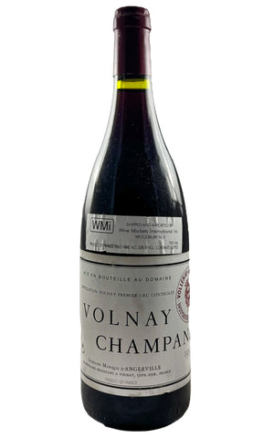 Bottle of Domaine Marquis d'Angerville, Volnay 1er Cru Champans, 1997 - Red Wine - Flatiron Wines & Spirits - New York