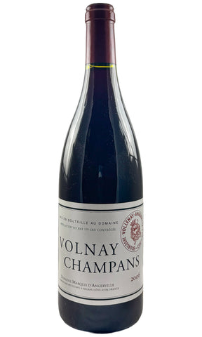 Bottle of Domaine Marquis d'Angerville, Volnay 1er Cru Champans, 2006 - Red Wine - Flatiron Wines & Spirits - New York