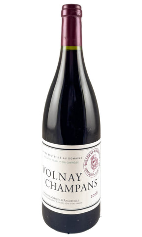 Bottle of Domaine Marquis d'Angerville, Volnay 1er Cru Champans, 2008 - Red Wine - Flatiron Wines & Spirits - New York
