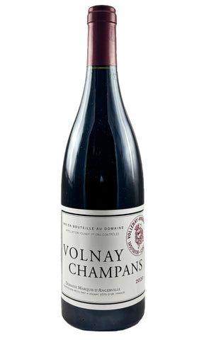 Bottle of Domaine Marquis d'Angerville, Volnay 1er Cru Champans, 2020 - Red Wine - Flatiron Wines & Spirits - New York