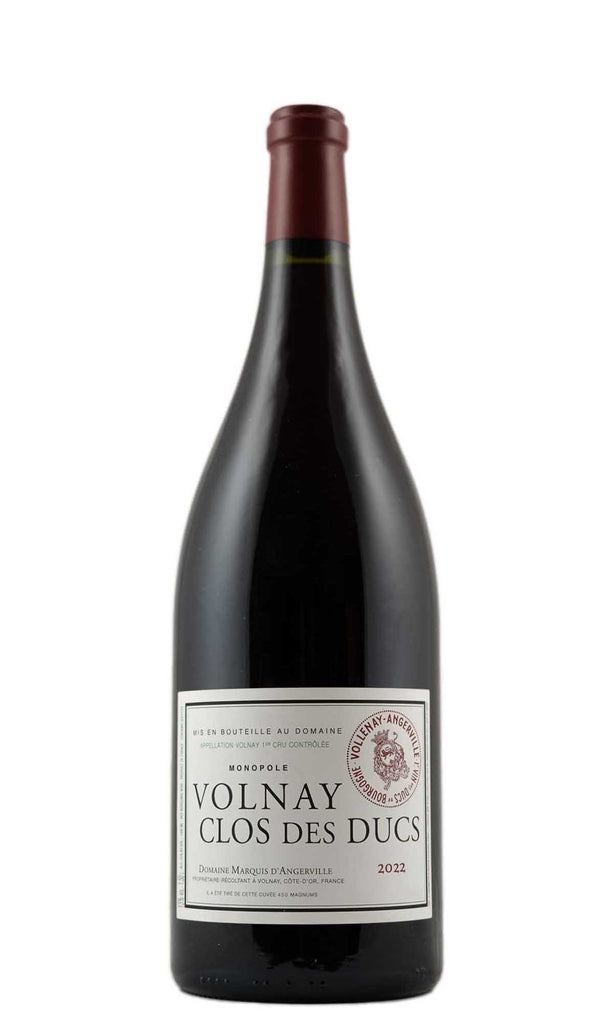 Bottle of Domaine Marquis d'Angerville, Volnay 1er Cru Clos des Ducs, 2022 (1.5L) - Red Wine - Flatiron Wines & Spirits - New York