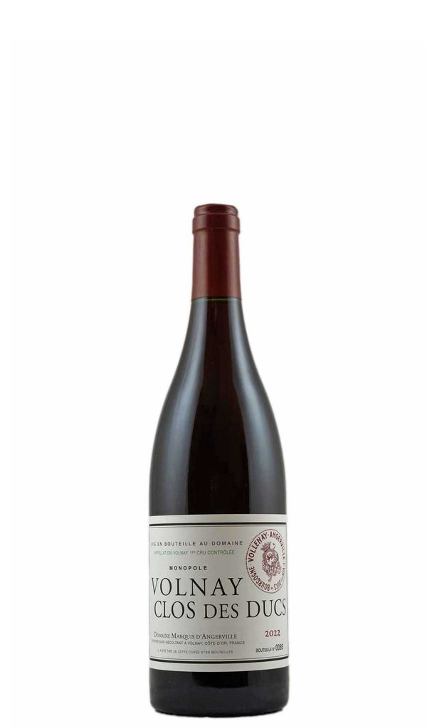 Bottle of Domaine Marquis d'Angerville, Volnay 1er Cru Clos des Ducs, 2022 - Red Wine - Flatiron Wines & Spirits - New York