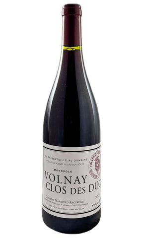 Bottle of Domaine Marquis d'Angerville, Volnay 1er Cru Clos des Ducs , 2023 - Red Wine - Flatiron Wines & Spirits - New York
