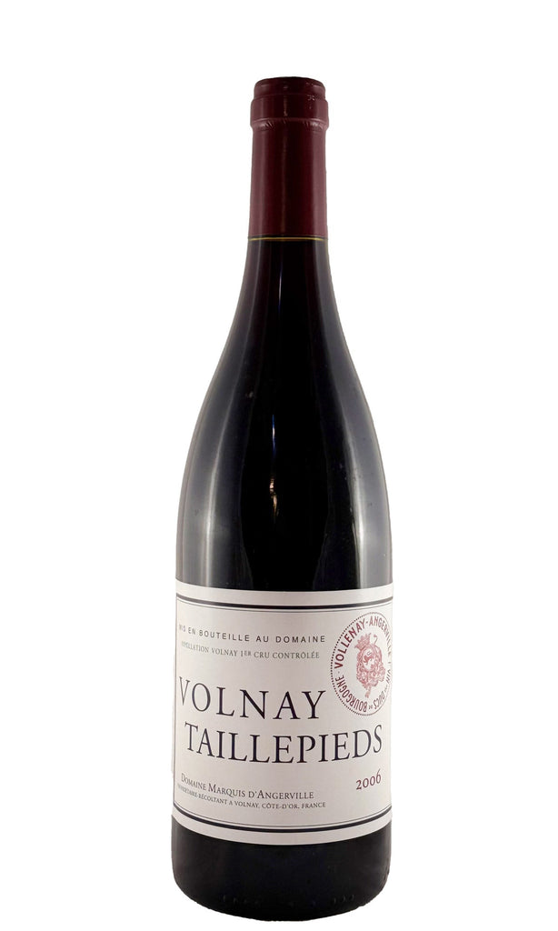 Bottle of Domaine Marquis d'Angerville, Volnay 1er Cru Taillepieds, 2006 - Red Wine - Flatiron Wines & Spirits - New York