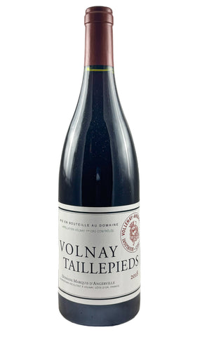 Bottle of Domaine Marquis d'Angerville, Volnay 1er Cru Taillepieds, 2018 - Red Wine - Flatiron Wines & Spirits - New York