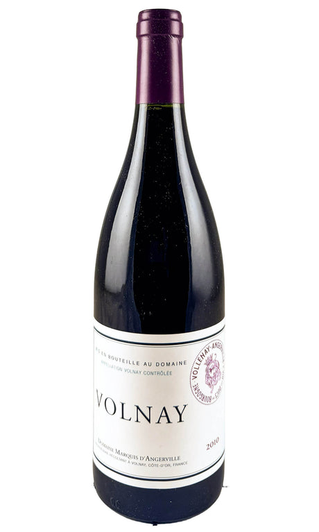 Bottle of Domaine Marquis d'Angerville, Volnay, 2010 - Red Wine - Flatiron Wines & Spirits - New York