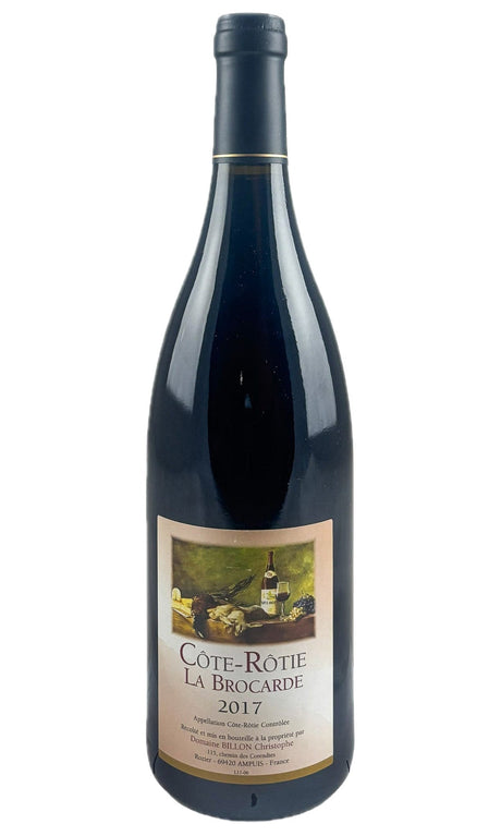 Bottle of Domaine Maryline & Christophe Billon, Cote-Rotie La Brocarde, 2017 - Red Wine - Flatiron Wines & Spirits - New York