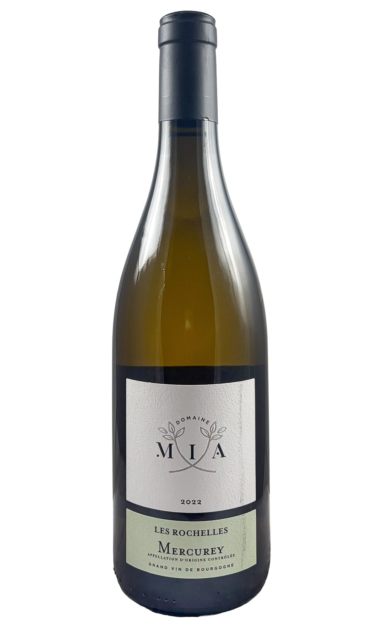 Bottle of Domaine Mia, Mercurey Blanc "Les Rochelles", 2022 - White Wine - Flatiron Wines & Spirits - New York