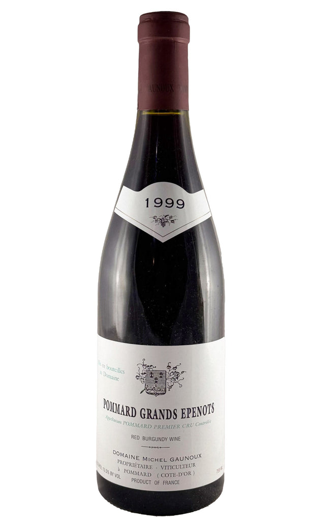 Bottle of Domaine Michel Gaunoux, Pommard 1er Cru Grands Epenots, 1999 - Red Wine - Flatiron Wines & Spirits - New York