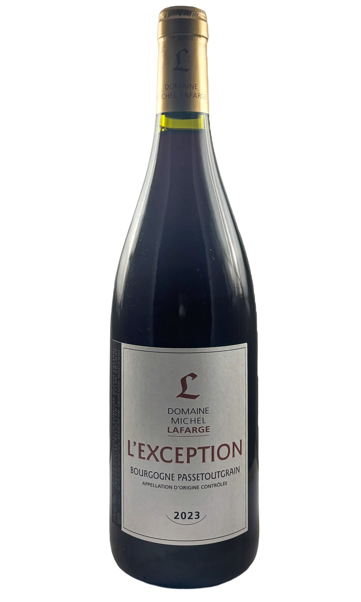 Bottle of Domaine Michel Lafarge, Bourgogne Passetoutgrains l'Exception, 2023 - Red Wine - Flatiron Wines & Spirits - New York