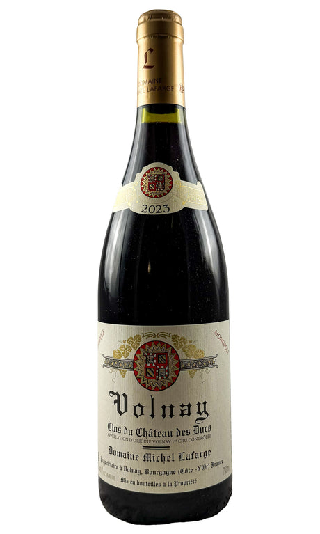 Bottle of Domaine Michel Lafarge, Volnay 1er Cru Clos du Chateau des Ducs Monopole, 2023 - Red Wine - Flatiron Wines & Spirits - New York