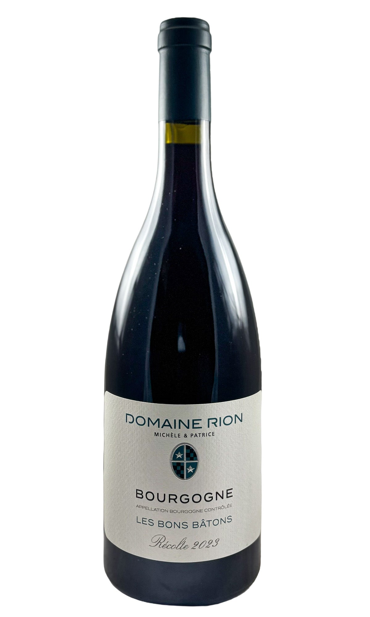Bottle of Domaine Michele & Patrice Rion, Bourgogne Les Bons Batons, 2023 - Red Wine - Flatiron Wines & Spirits - New York