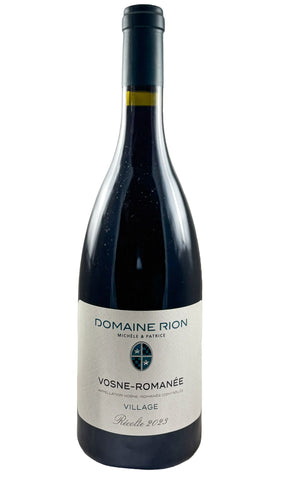 Bottle of Domaine Michele & Patrice Rion, Vosne-Romanee Village, 2023 - Red Wine - Flatiron Wines & Spirits - New York
