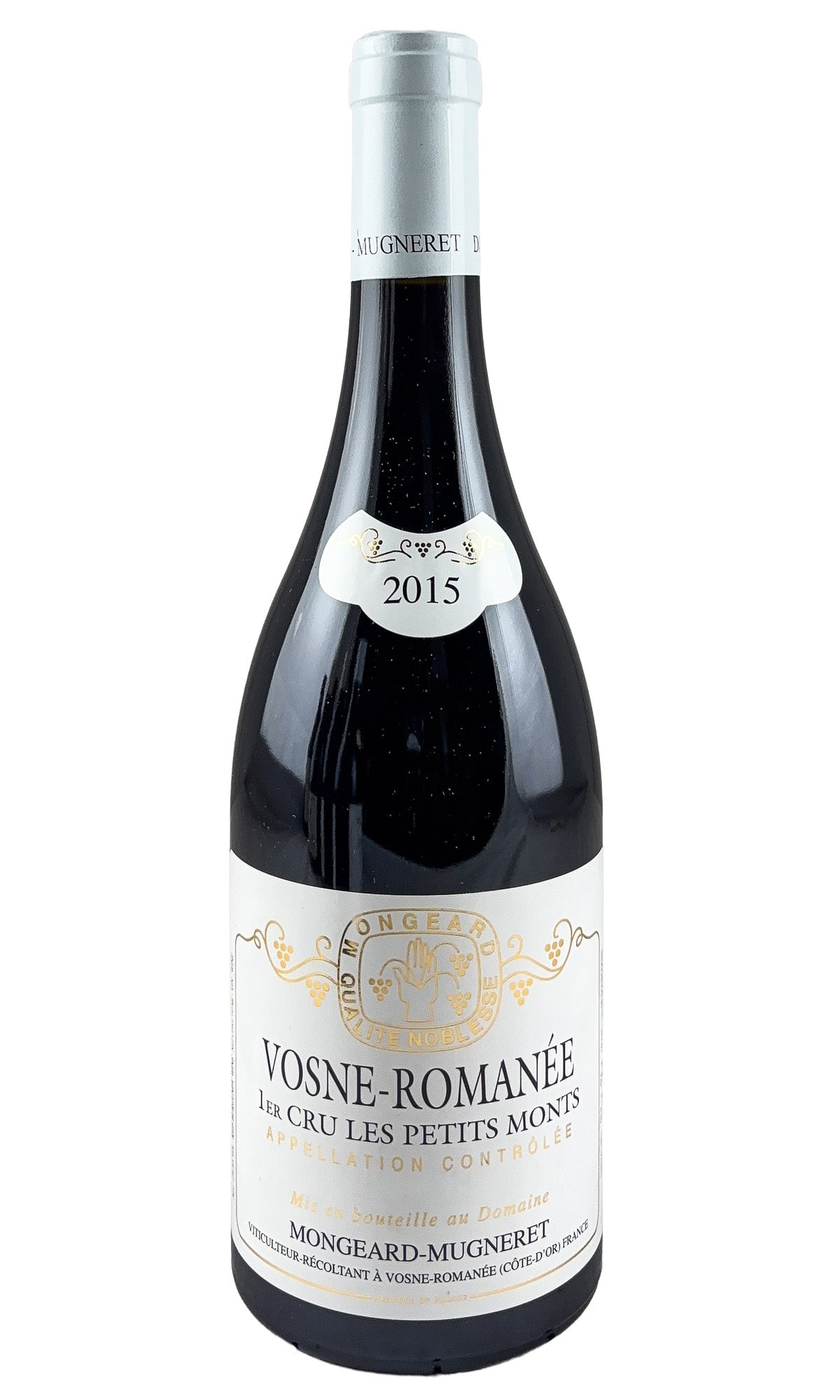 Bottle of Domaine Mongeard-Mugneret, Vosne-Romanee Les Petits Monts, 2015 - Red Wine - Flatiron Wines & Spirits - New York