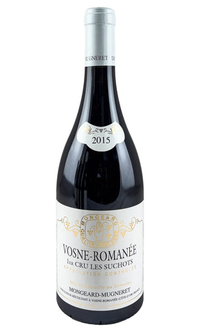 Bottle of Domaine Mongeard-Mugneret, Vosne-Romanee Les Suchots, 2015 - Red Wine - Flatiron Wines & Spirits - New York