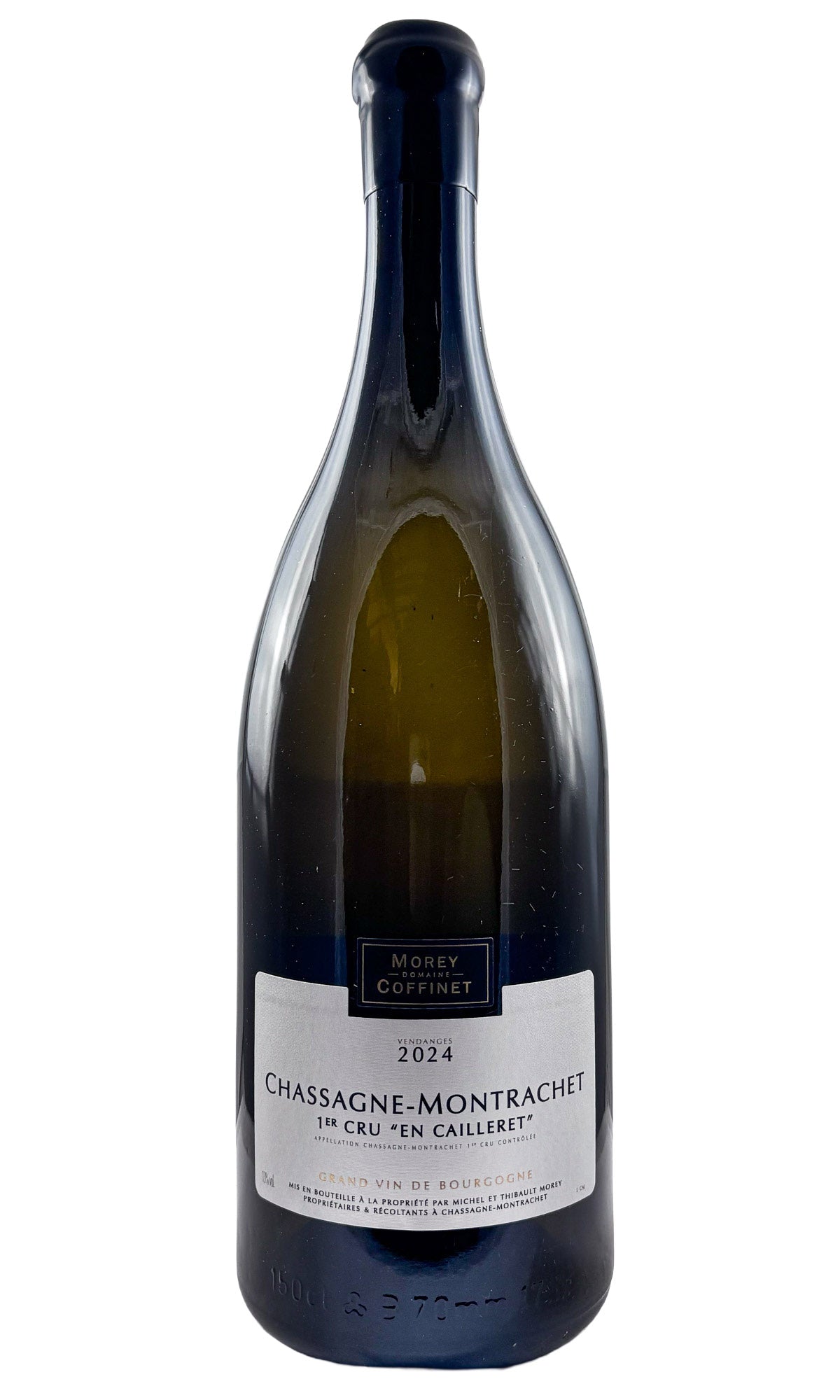 Bottle of Domaine Morey-Coffinet, Chassagne-Montrachet 1er Cru En Cailleret, 2024 (1.5L) - White Wine - Flatiron Wines & Spirits - New York