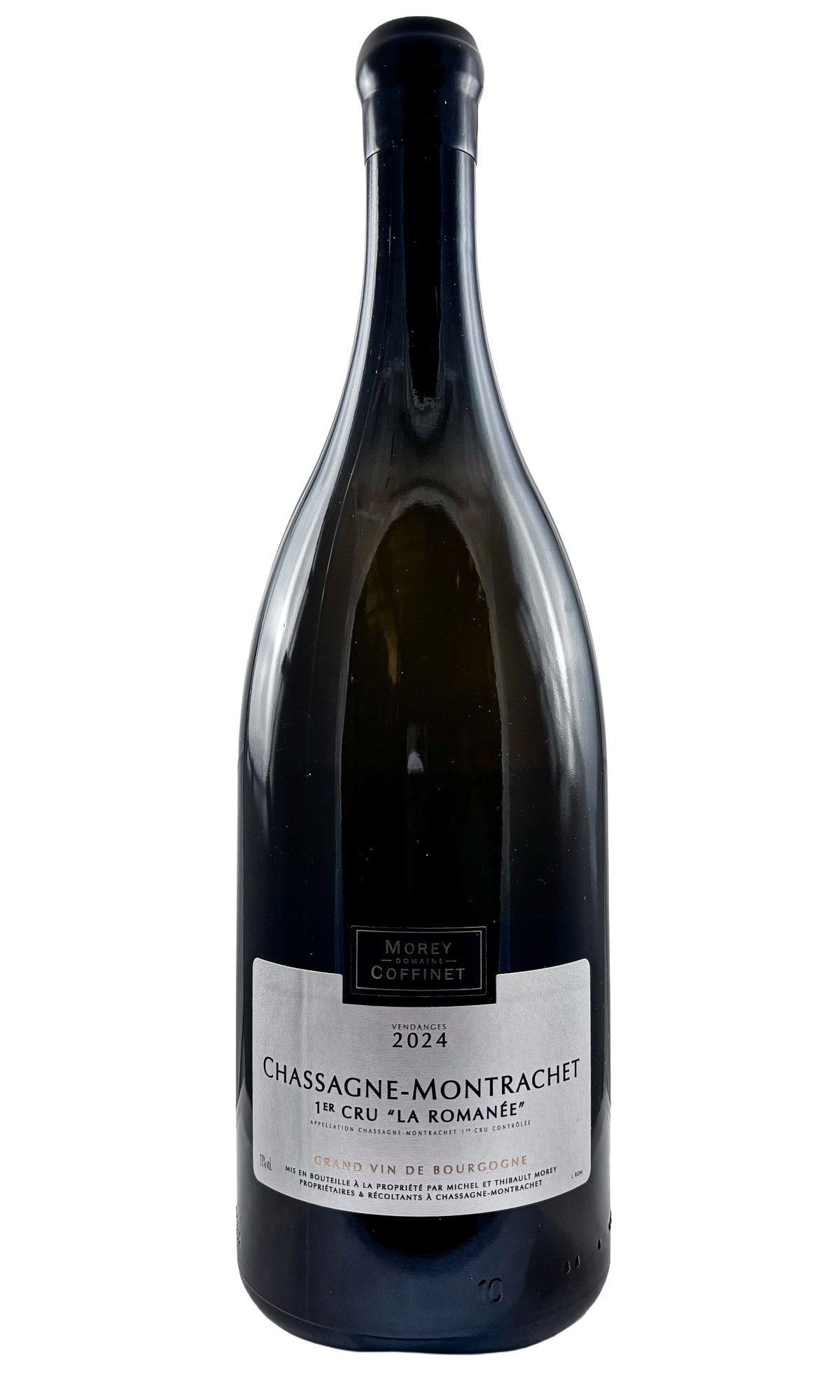 Bottle of Domaine Morey-Coffinet, Chassagne-Montrachet 1er Cru La Romanee, 2024 (1.5L) - White Wine - Flatiron Wines & Spirits - New York