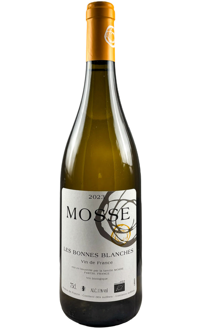 Bottle of Domaine Mosse, Les Bonnes Blanches, 2023 - White Wine - Flatiron Wines & Spirits - New York