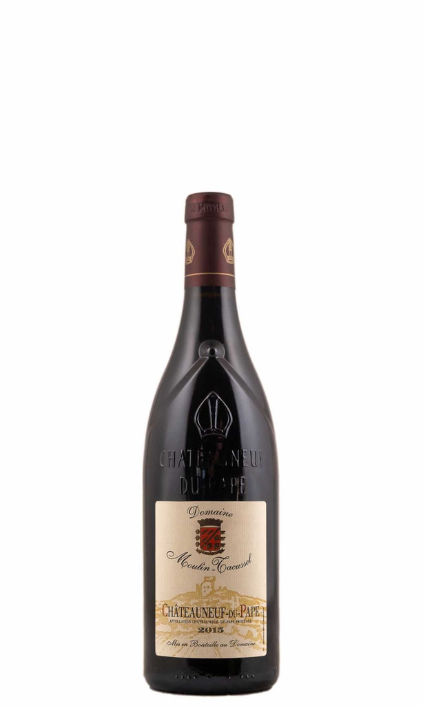 Bottle of Domaine Moulin Tacussel, Chateauneuf-du-Pape Rouge, 2015 - Red Wine - Flatiron Wines & Spirits - New York