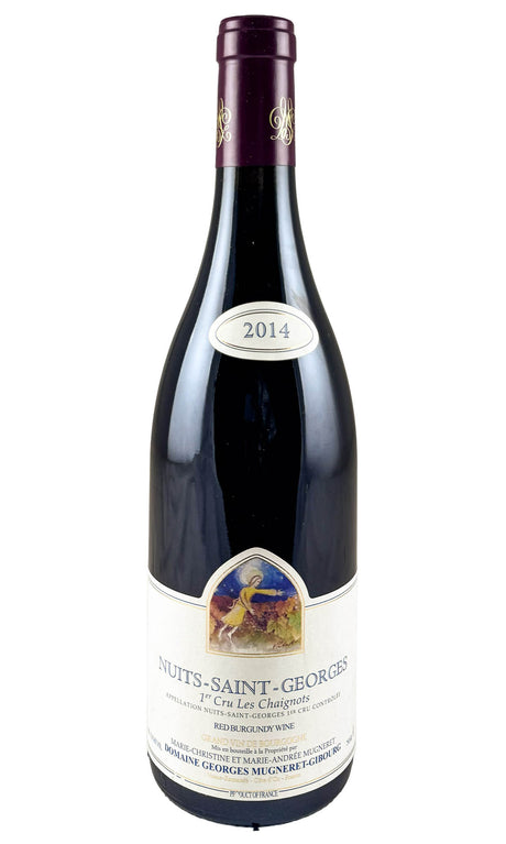Bottle of Domaine Mugneret-Gibourg, Nuits-Saint-George 1er Cru Les Chaignots, 2014 - Red Wine - Flatiron Wines & Spirits - New York