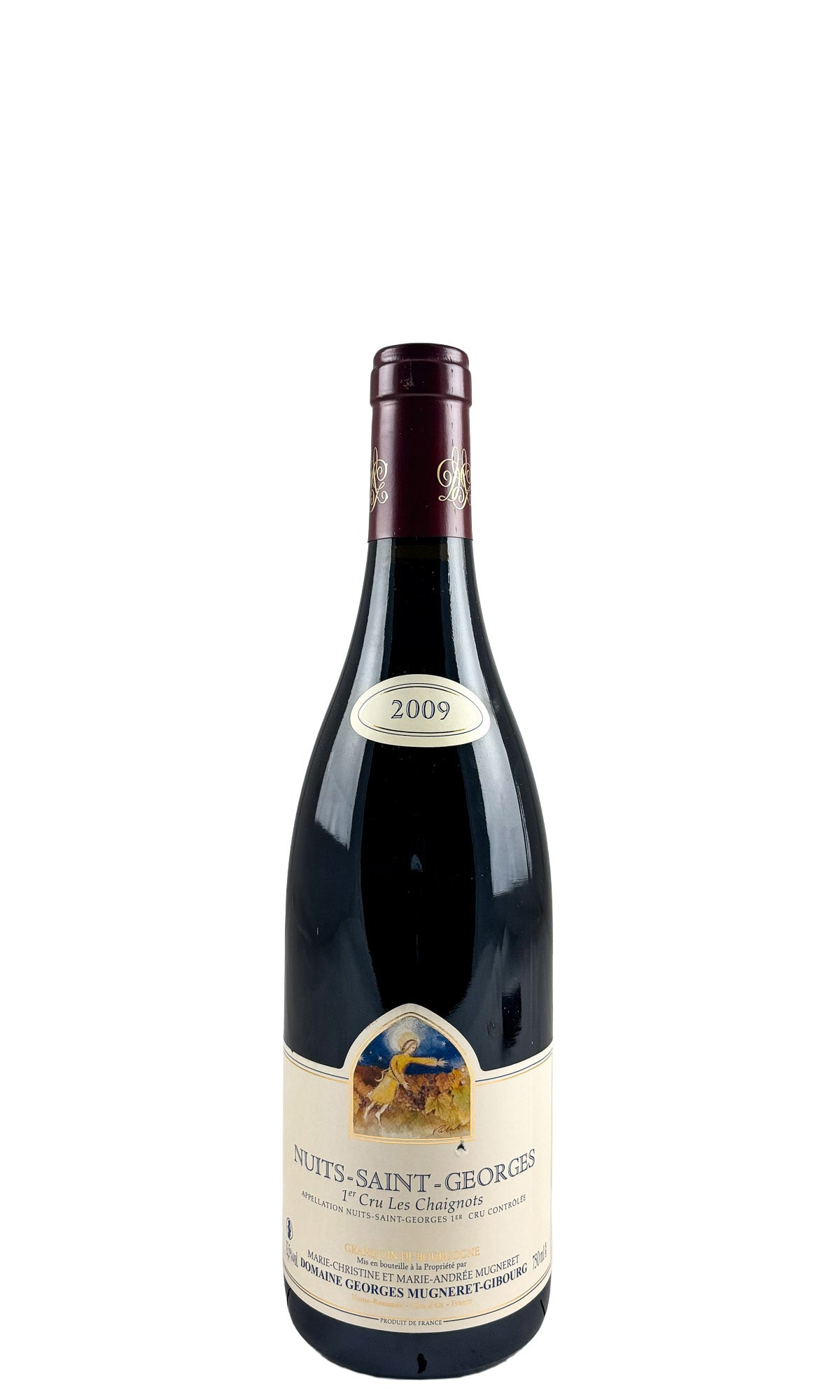 Bottle of Domaine Mugneret-Gibourg, Nuits-Saint-Georges 1er Cru Les Chaignots, 2009 - Red Wine - Flatiron Wines & Spirits - New York