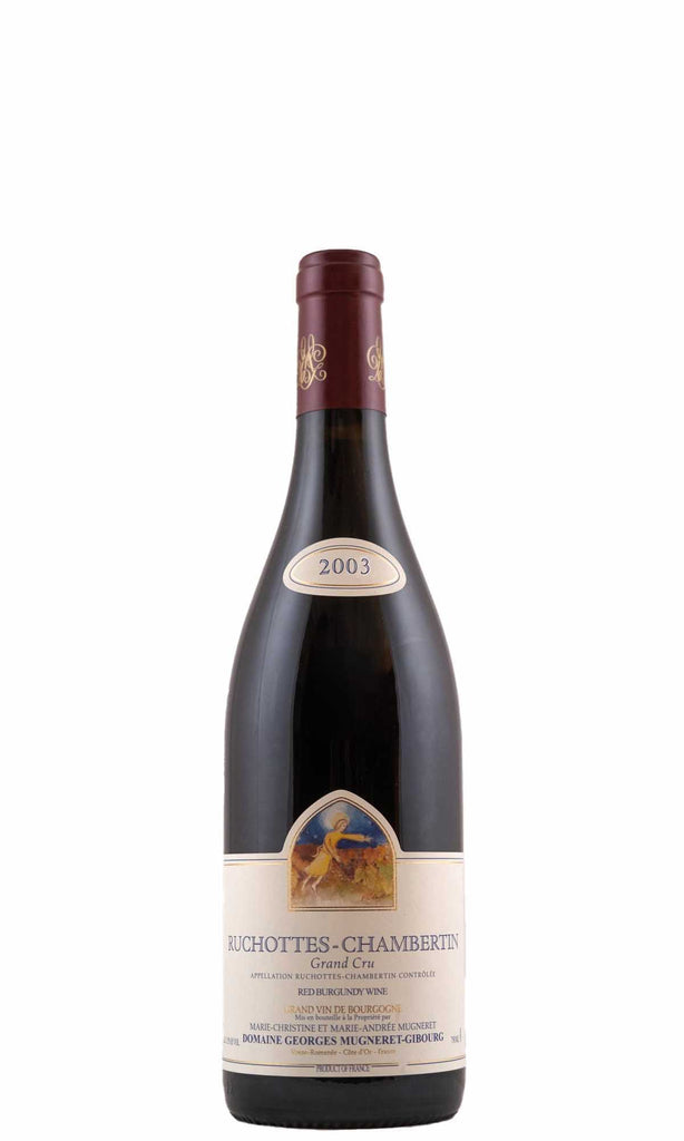 Bottle of Domaine Mugneret-Gibourg, Ruchottes-Chambertin Grand Cru, 2003 - Red Wine - Flatiron Wines & Spirits - New York