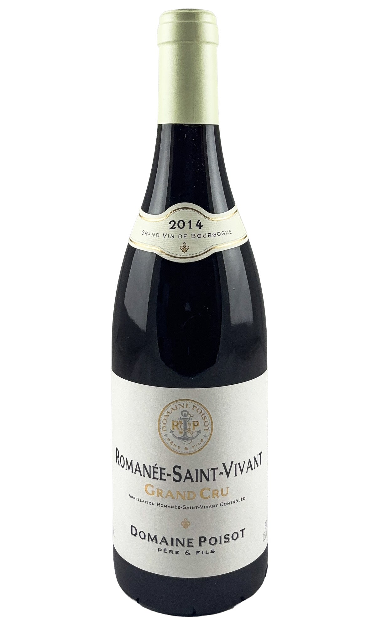 Bottle of Domaine Poisot, Romanee-Saint-Vivant Grand Cru, 2014 - Red Wine - Flatiron Wines & Spirits - New York