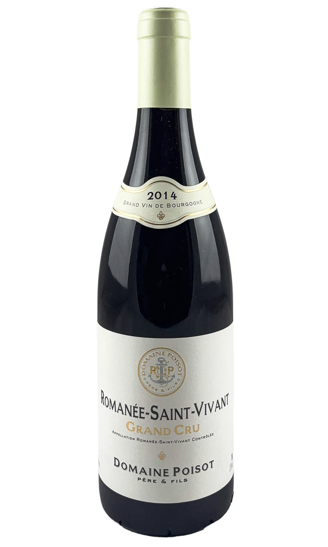 Bottle of Domaine Poisot, Romanee-Saint-Vivant Grand Cru, 2014 - Red Wine - Flatiron Wines & Spirits - New York