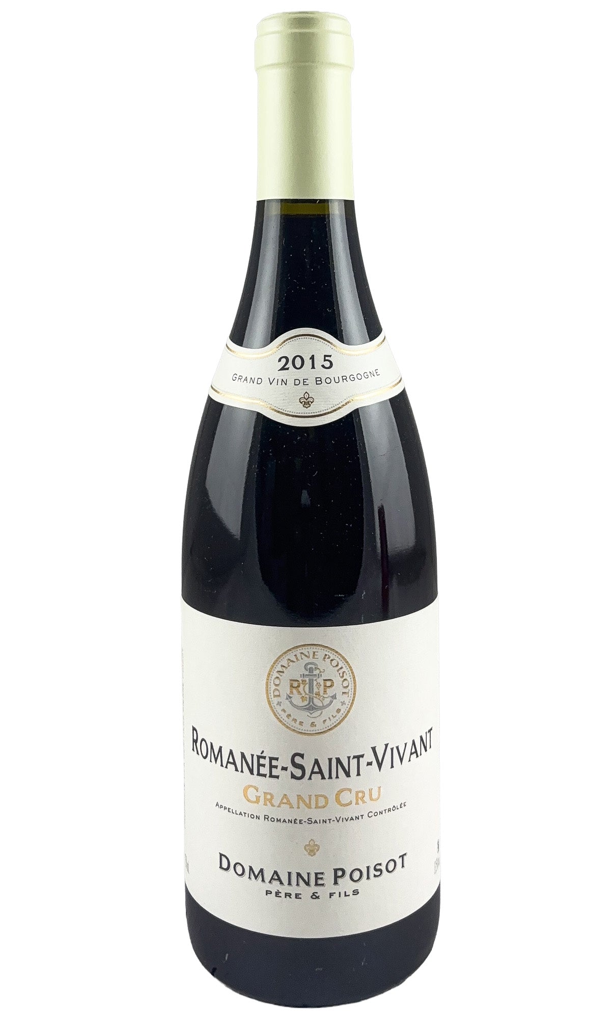 Bottle of Domaine Poisot, Romanee-Saint-Vivant Grand Cru, 2015 - Red Wine - Flatiron Wines & Spirits - New York