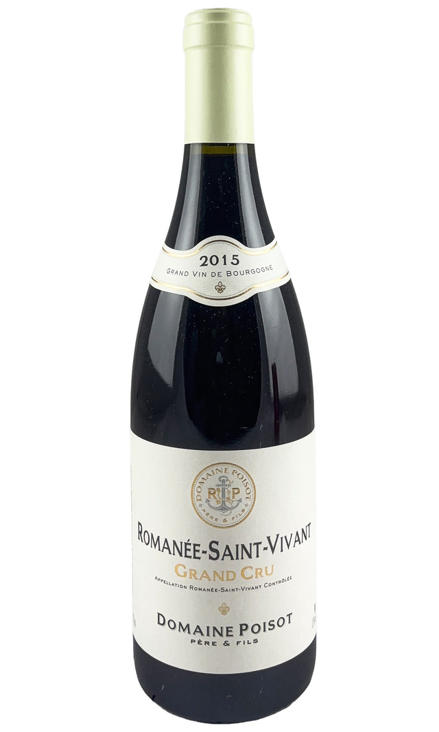 Bottle of Domaine Poisot, Romanee-Saint-Vivant Grand Cru, 2015 - Red Wine - Flatiron Wines & Spirits - New York