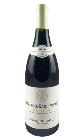 Bottle of Domaine Poisot, Romanee-Saint-Vivant Grand Cru, 2016 - Red Wine - Flatiron Wines & Spirits - New York