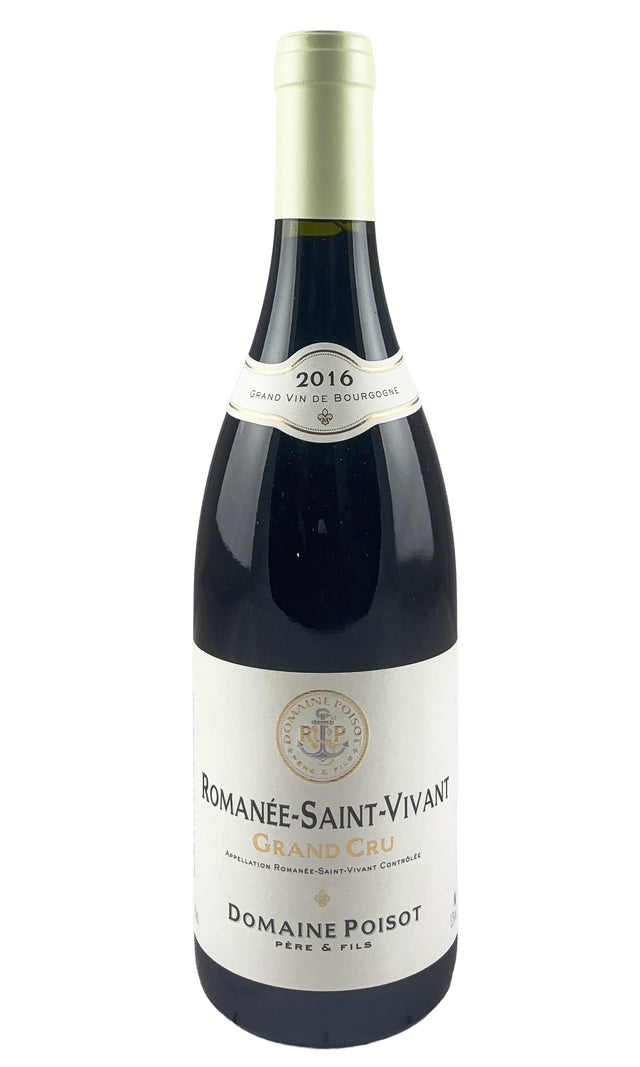 Bottle of Domaine Poisot, Romanee-Saint-Vivant Grand Cru, 2016 - Red Wine - Flatiron Wines & Spirits - New York