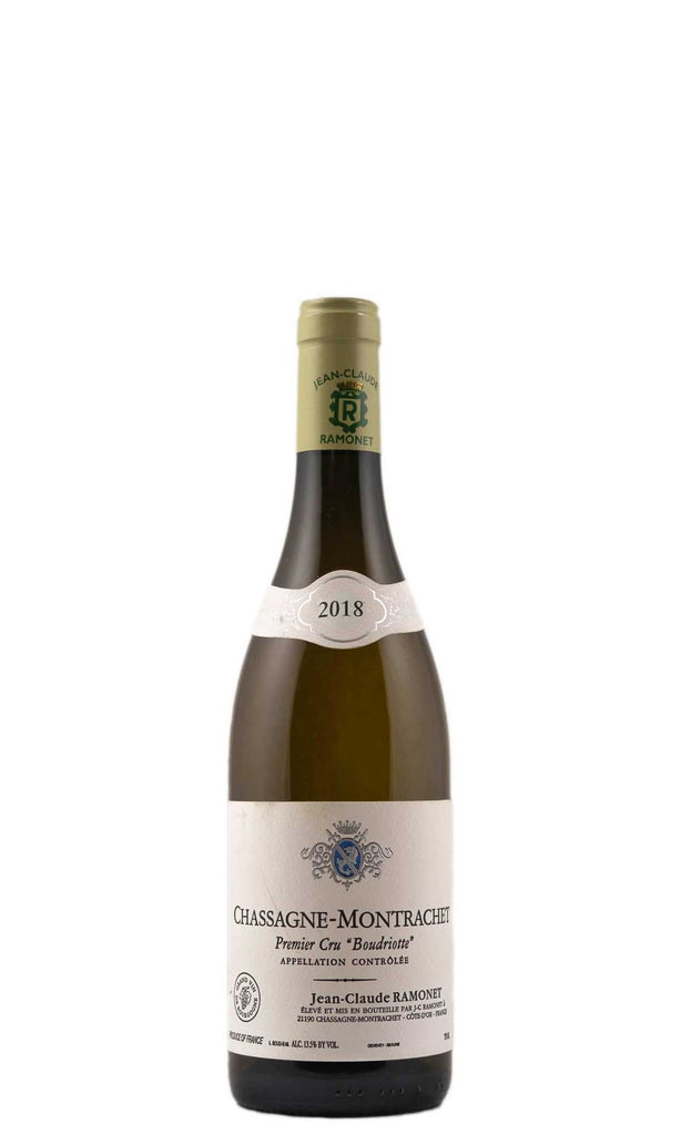 Bottle of Domaine Ramonet, Chassagne-Montrachet 1er Cru Boudriotte, 2018 - White Wine - Flatiron Wines & Spirits - New York