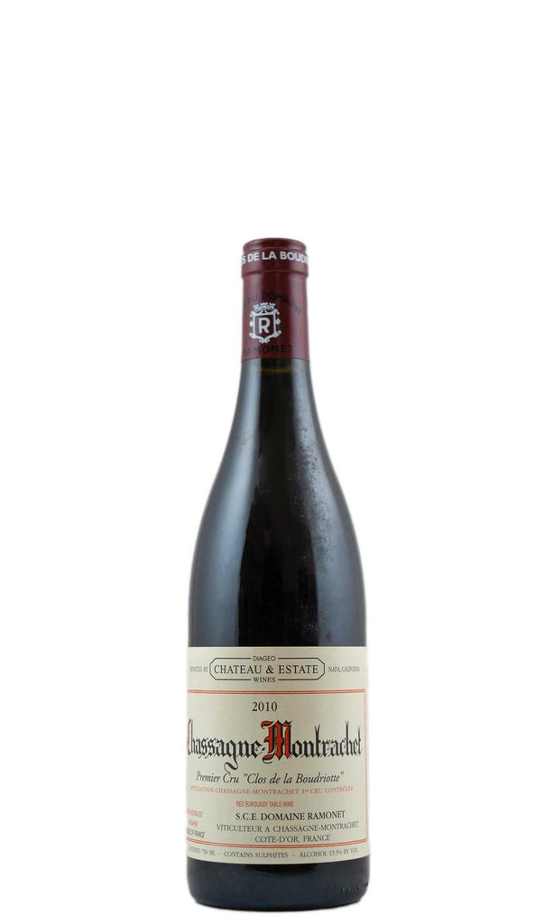 Bottle of Domaine Ramonet, Chassagne-Montrachet 1er Cru Rouge “Clos de la Boudriotte”, 2010 - Red Wine - Flatiron Wines & Spirits - New York